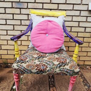 Kleurvolle En Eklektiese Stoel