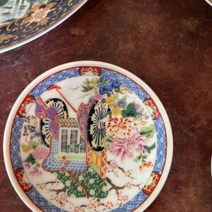 Japannese Kutani- of Imari-ware dekoratiewe bord