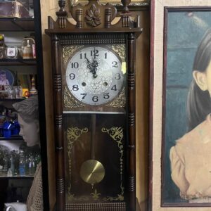 Victorian Ornate Pendulum Wall Clock