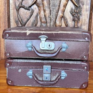 Brown Suitcases