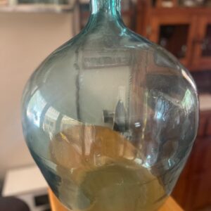 Vintage hand blown glass carboy/demijohn 